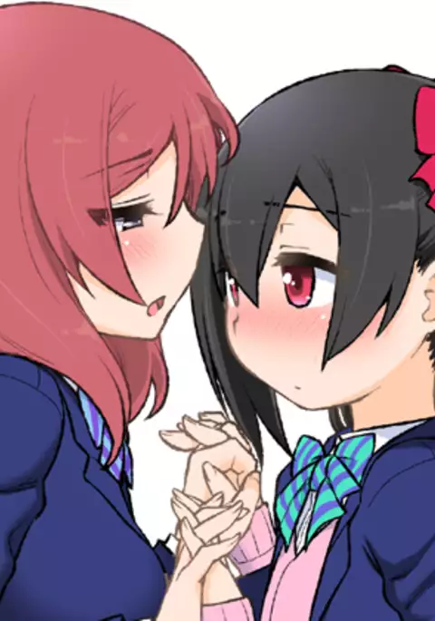 Maki-chan ga hajimete Nico-chan to ecchi suru hon