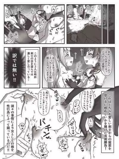 Fight Between Priestess & Witch
