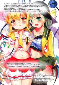 (C95) [Aquamarine (Mogupuchi)] KoiFla! Love Chu (Touhou Project)