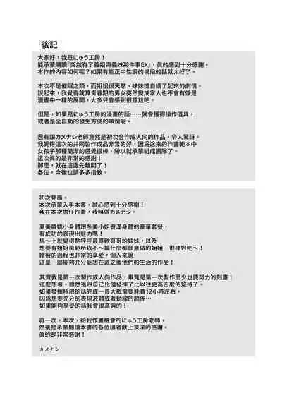 Totsuzen Gishi to Gimai ga Dekite Shimatta Ken EX | 突然有了義姐與義妹的那件事EX 自慰被義妹發現後的日常