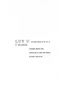 (CR26) [D'ERLANGER (Yamazaki Show)] LUV U (I"s)