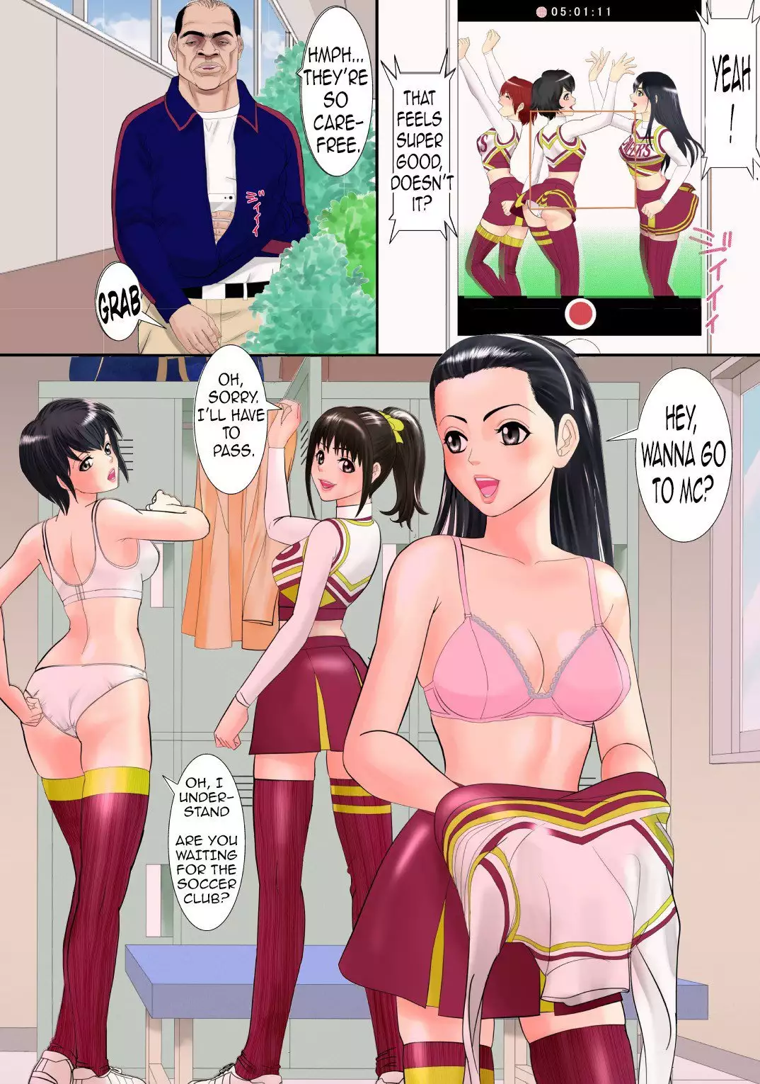 How to make jk Cheergirl into sex slave