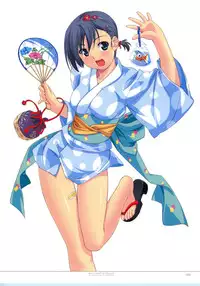[Mizuiro Shoujo] Kuuchuu Yousai Illustrations