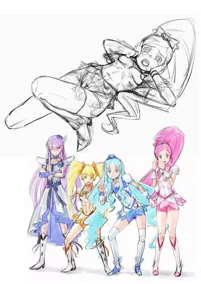 [Juuryoku Shiki Youheki (Dam)] Shock Shoku Burigyua (Pretty Cure) [Chinese] [不咕鸟汉化组] [Digital]