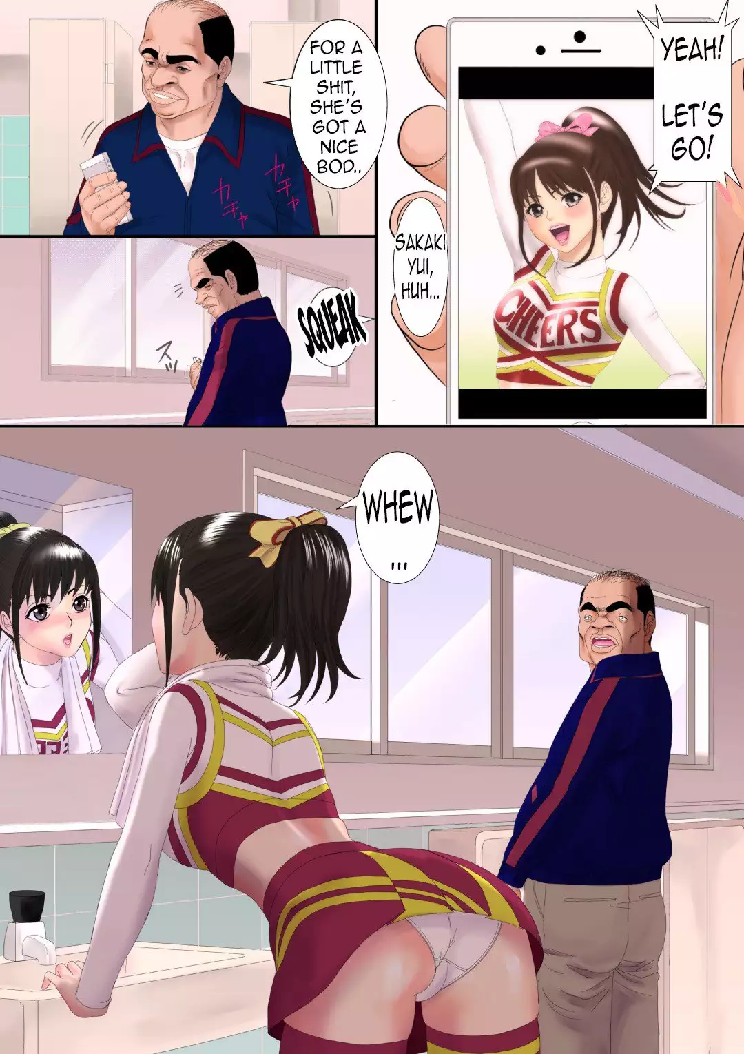 How to make jk Cheergirl into sex slave