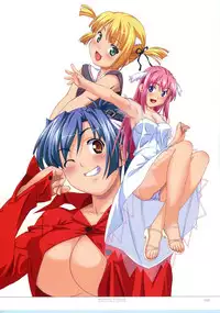 [Mizuiro Shoujo] Kuuchuu Yousai Illustrations