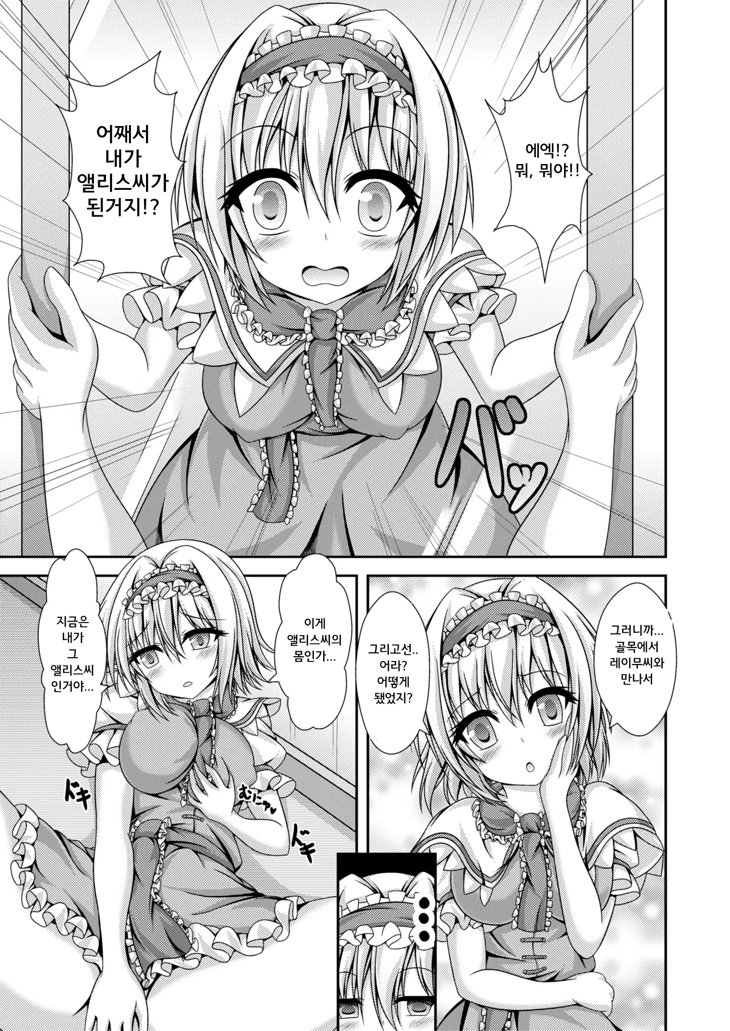 Reimu to Alice ni Hyoui Tensei
