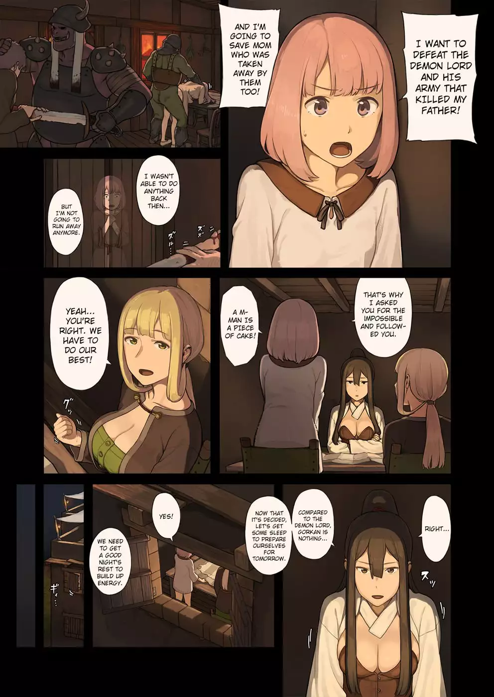 When Female Adventurers Stop at an Oasis in a Desert...