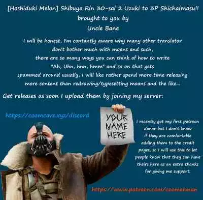 Shibuya Rin 30-sai 2 Uzuki to 3P Shichaimasu!!