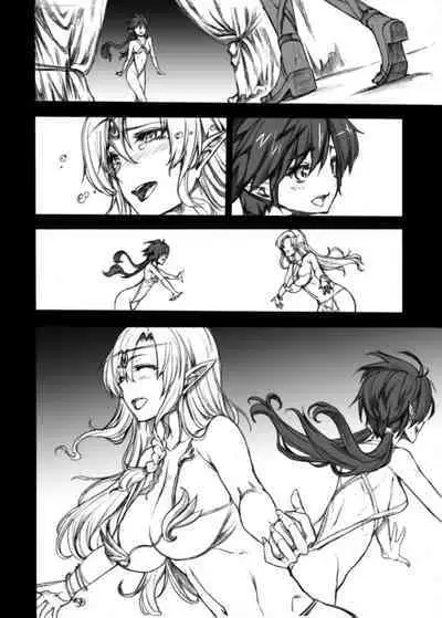QUEEN'S SLAVE Dosukebe Elf Kyoukan no Inbai Choukyou