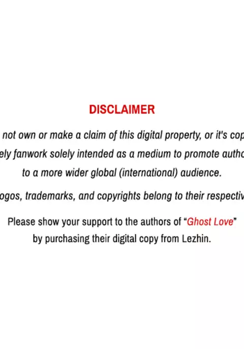 Ghost Love Ch.1-38