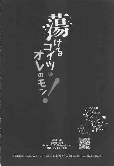 torokerukoitsuhaorenomon！