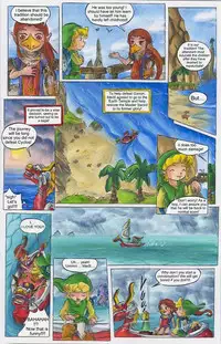 Zelda The wink waker (passage) ENGLISH