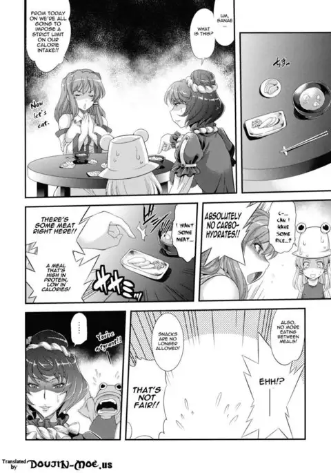 Sanae's Lewd Breasts