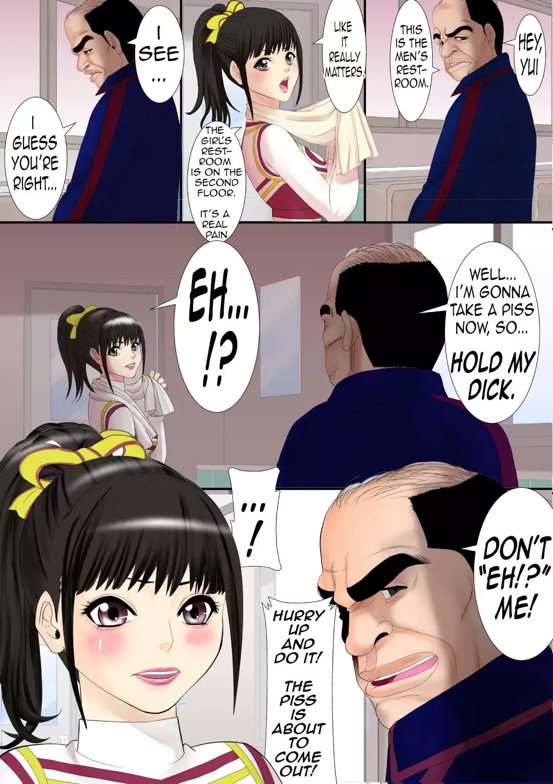 How to make jk Cheergirl into sex slave