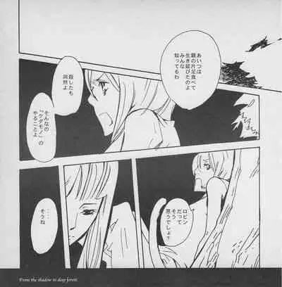 深い森の影から
