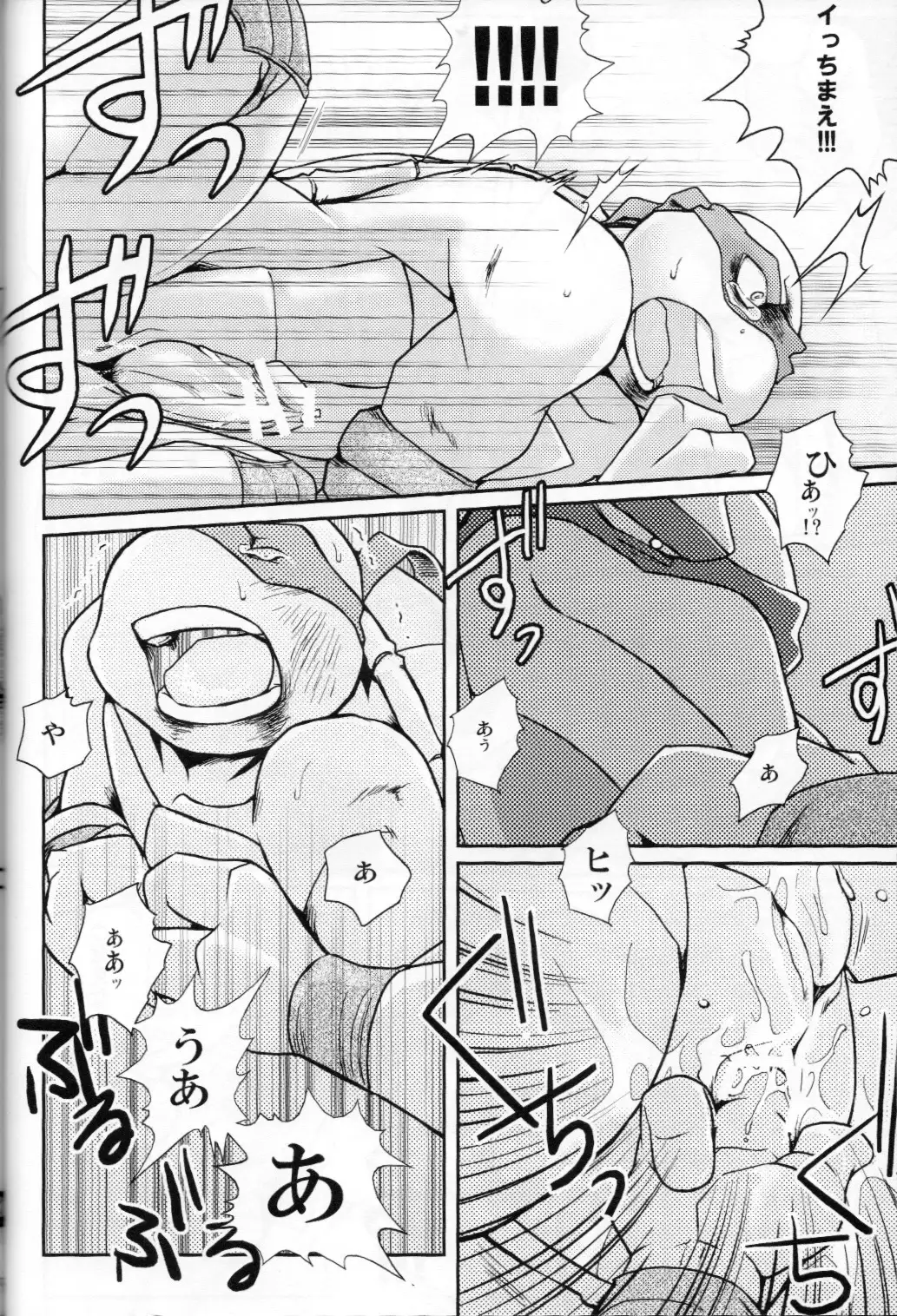 FALLEN - Raph vs Leo - Teenage Mutant Ninja Turtles, TMNT doujinshi