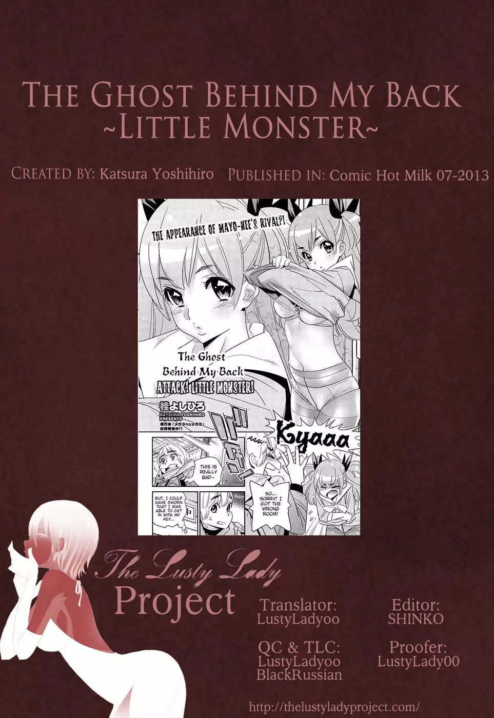 The Ghost Behind My Back? Attack! Little Monster!