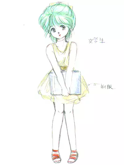 Rance 1.2.3 Genga Settei Shiryou