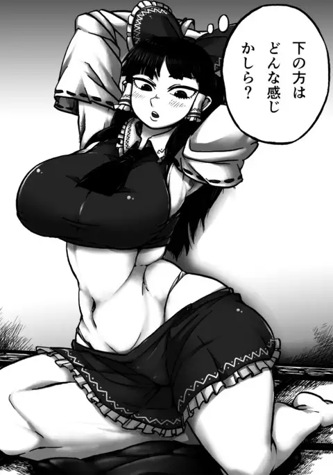 霊夢のお手入れ