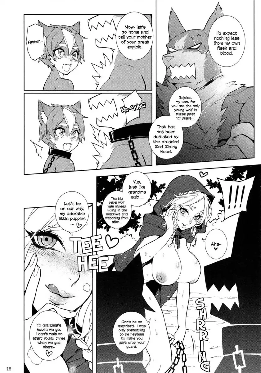 Childhood Destruction ~Big Red Riding Hood and the Little Wolf~
