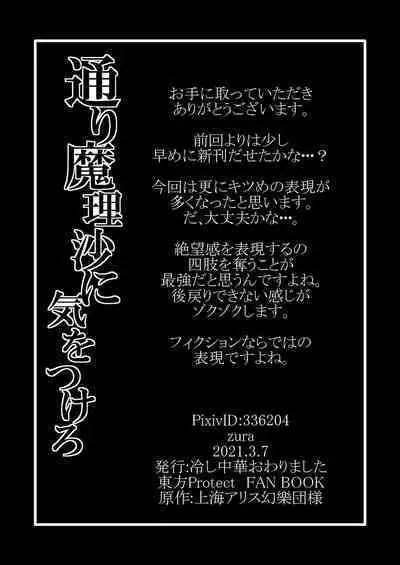 TooriMarisa ni Ki o Tsukero Sono San