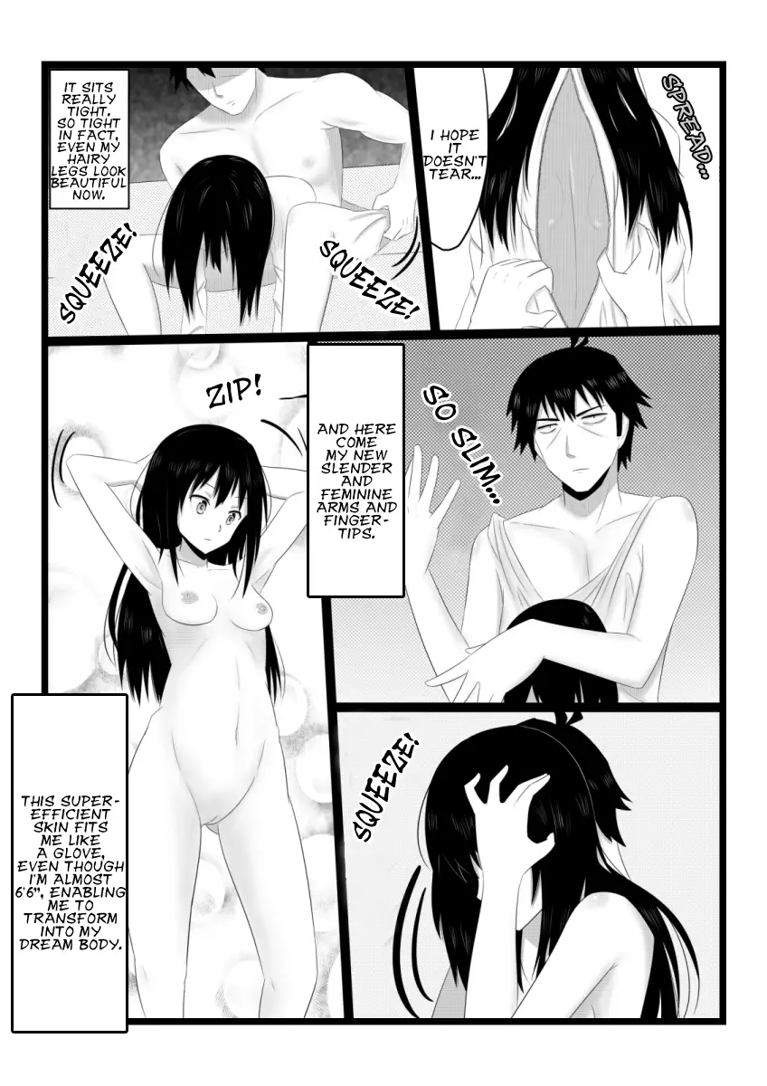 Masturbation Inside a Skin ~P. Takeuchi is Doing His Best~