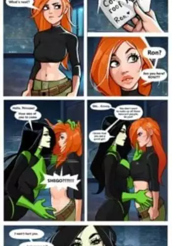 Kim and Shego  Date on the roof  Olena Minko [Kim Possible]