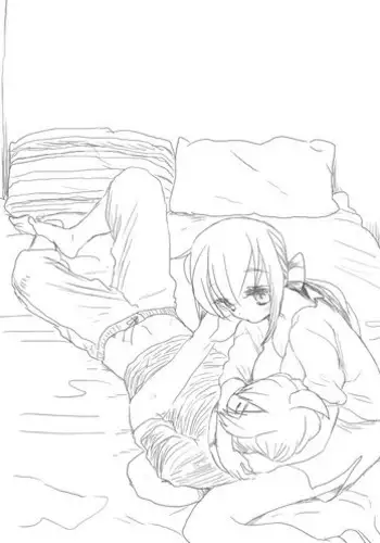 1ページと2ページのあいだの未祐ちゃん
