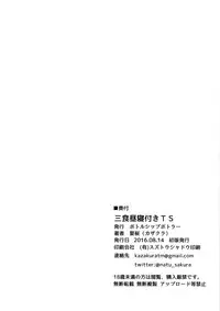 (C90) [Bottle Ship Bottler (Kazakura)] Sanshoku Hirune Tsuki TS [Chinese] [坏人卡]