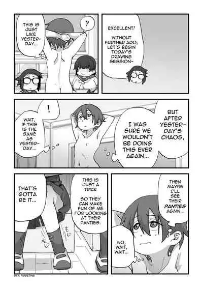 Boku wa Manken Senzoku Nude Model